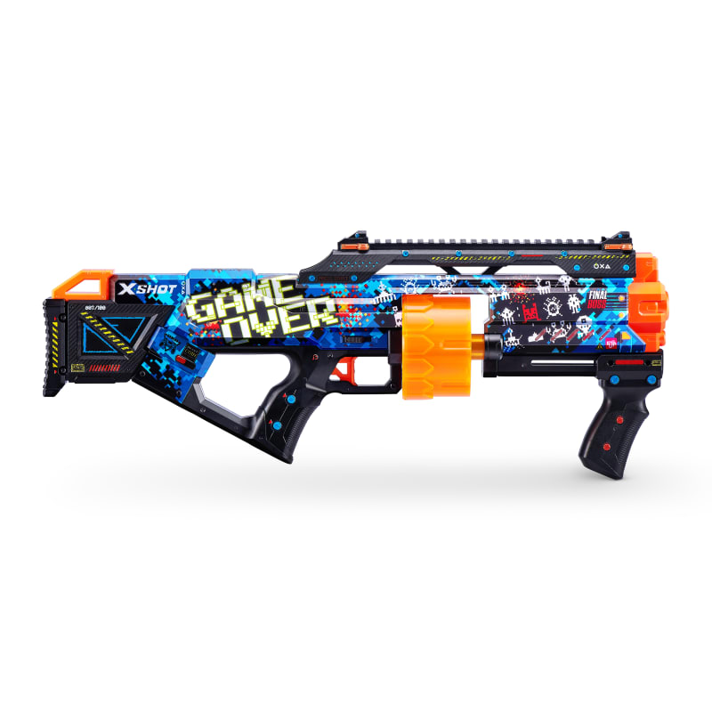 Skins-Last Stand 16 Dart Blaster - Assorted by ZURU X-SHOT at