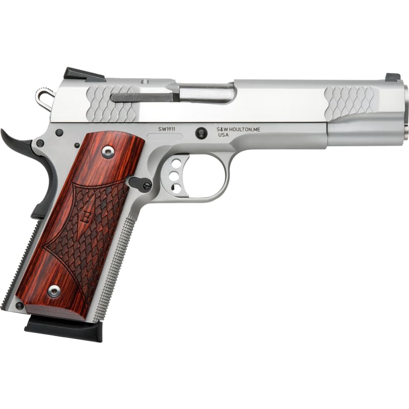 SW1911 E-Series 45 AP Stainless Steel Pistol by Smith & Wesson at