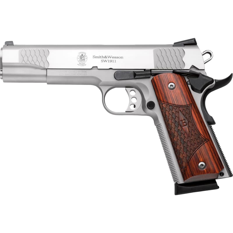 SW1911 E-Series 45 AP Stainless Steel Pistol by Smith & Wesson at