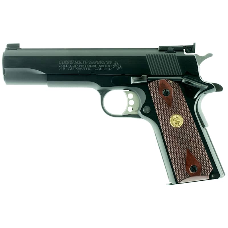 Gold Cup National Match Series 70 45 ACP Black Semi-Automatic