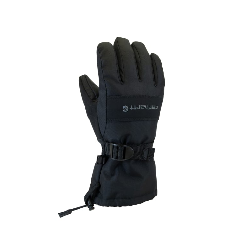 Boys' Black Waterproof Gauntlet Gloves by Carhartt at Fleet Farm