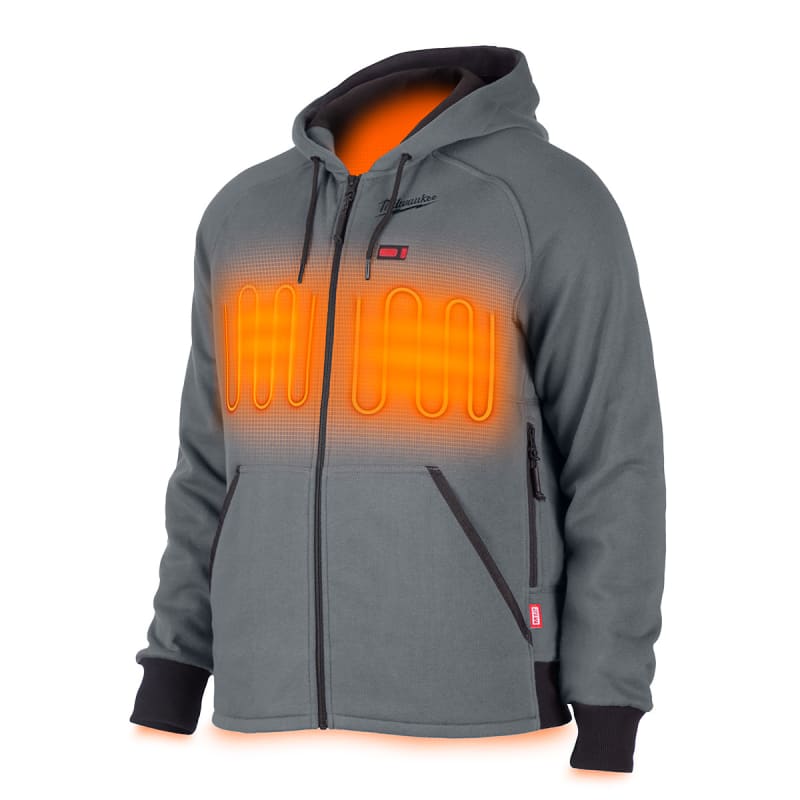 Milwaukee heated hoodie battery life on sale