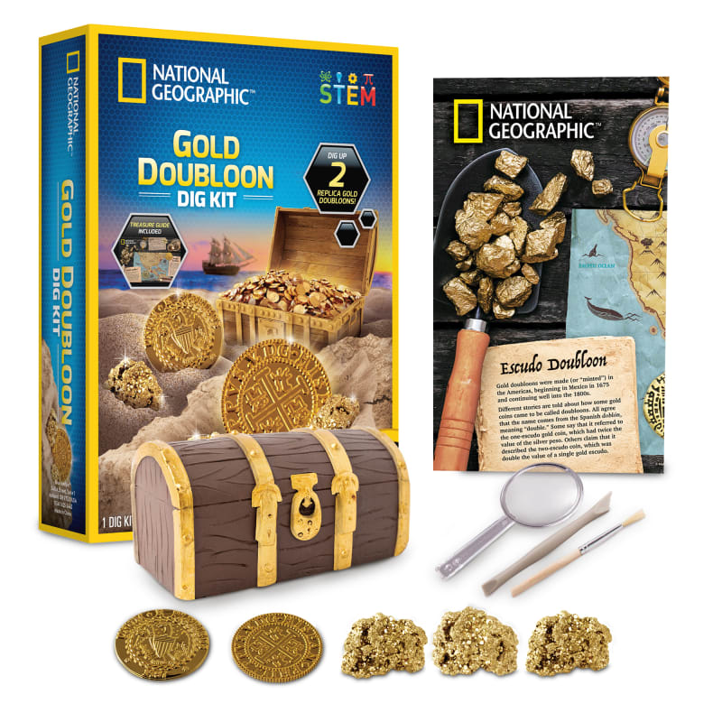 Gold Doubloon Dig Kit by National Geographic at Fleet Farm