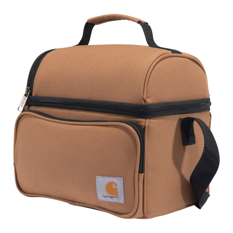 Carhartt Cargo Series Brown Insulated 4-Can Lunch Cooler