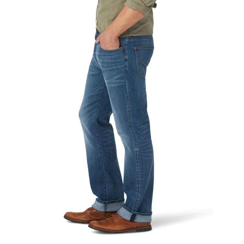Men's Extreme Motion Lewie Regular Fit Mid-Rise Bootcut Jeans by