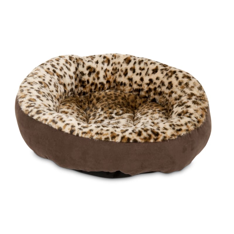 18 in Round Animal Print Pet Bed by Aspen Pet at Fleet Farm