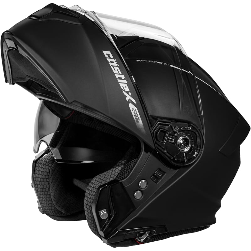 Adult CX935 Matte Black Modular Helmet by Castle X at Fleet Farm