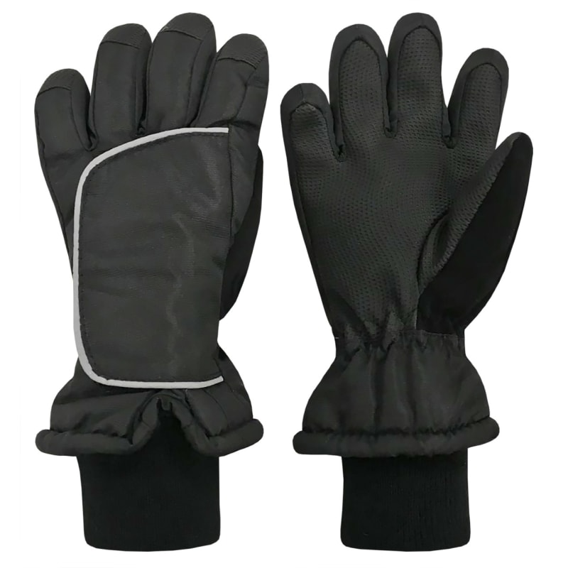 Kids' Black Waterproof Gloves by N'Ice Caps at Fleet Farm