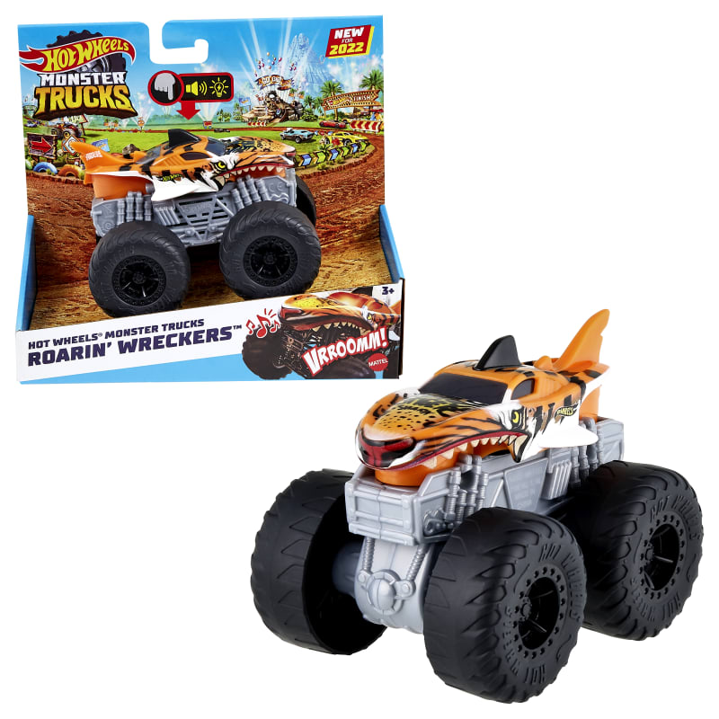 Mattel Hot Wheels® Monster Trucks Roarin Wreckers Race Ace Vehicle