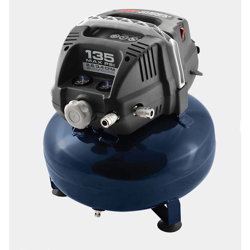 6 gal Oil Free Pancake Air Compressor by Campbell Hausfeld at