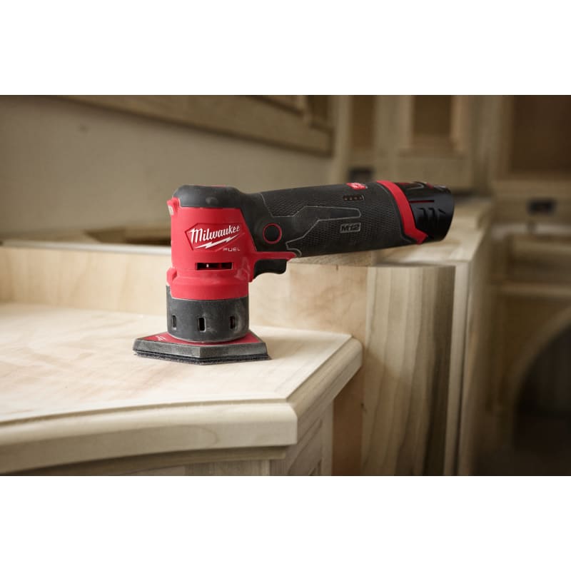 M12 random orbit sander top