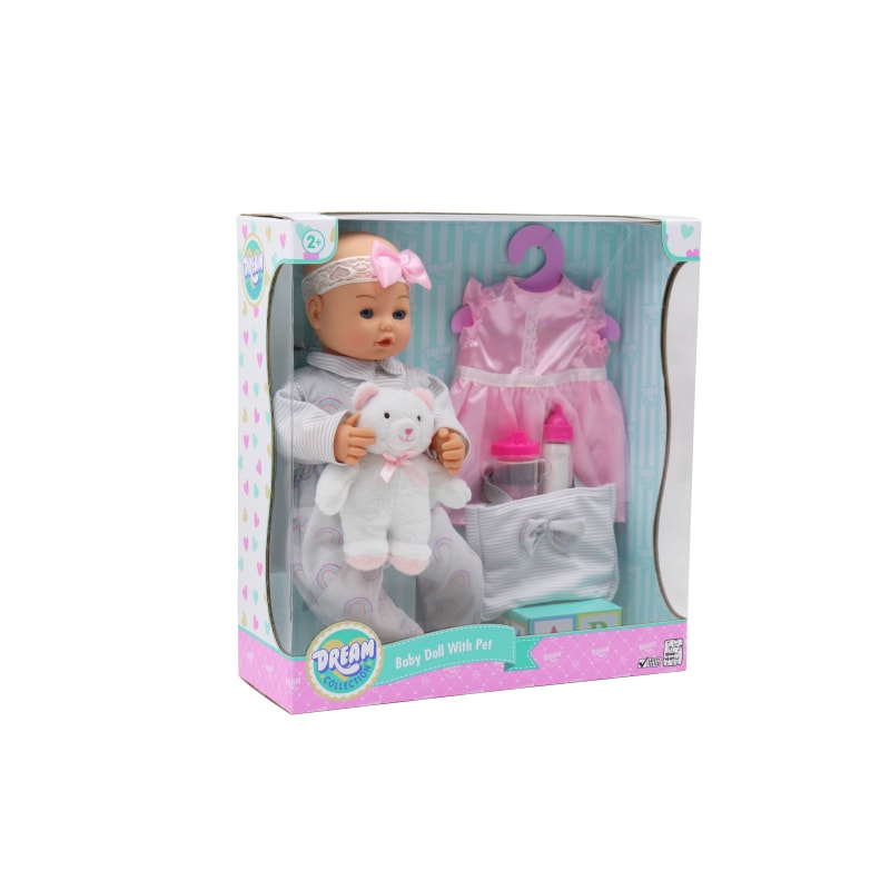 Dream collection soft doll gift set hot sale