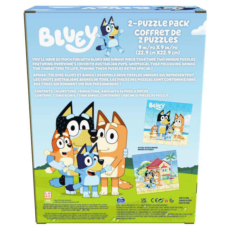 Bluey Kids Lunch Box Bluey And Bingo Raised Character Insulated Lunch Bag  Tote