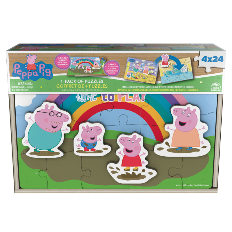 Bluey Wood Puzzle - 7 Pk by Spin Master Puzzles at Fleet Farm