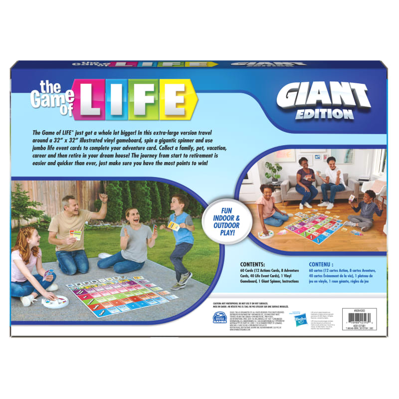 The Game of Life - Giant Edition by Spin Master Games at Fleet Farm
