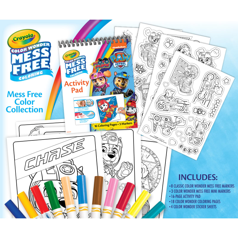 Crayola Color Wonder Mess Free Coloring Activity Set