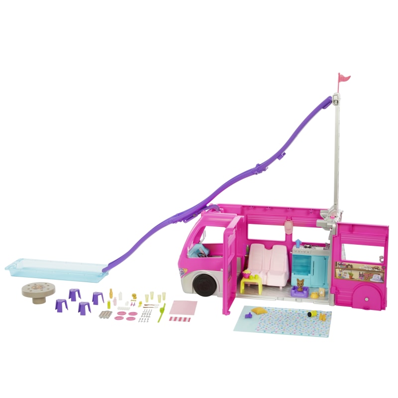 Barbie dream camping shop