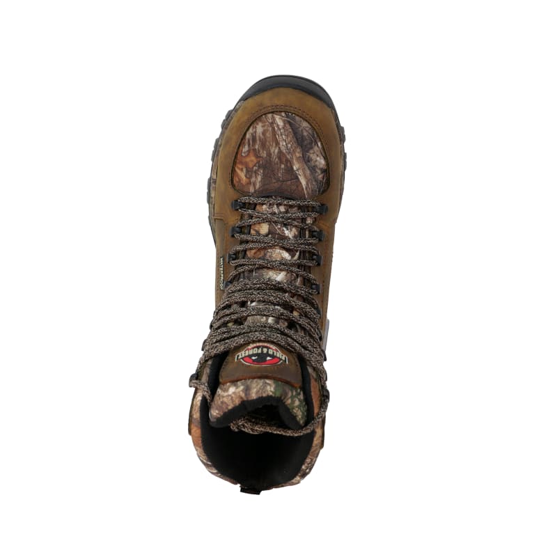 Men s Brown Realtree Camo Bighorn Crazy Horse Hunting Boots
