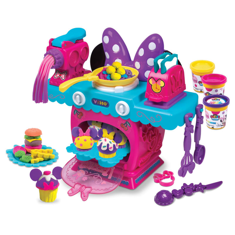 Disney Minnie Mold and Play Kitchen Set