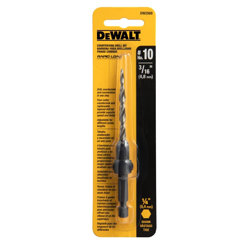 Dewalt drill bit countersink 2025