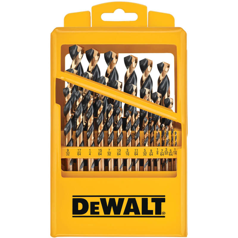 Black and Gold Drill Bit Set (29-Piece) Black and Gold Drill Bit Set (29-Piece)