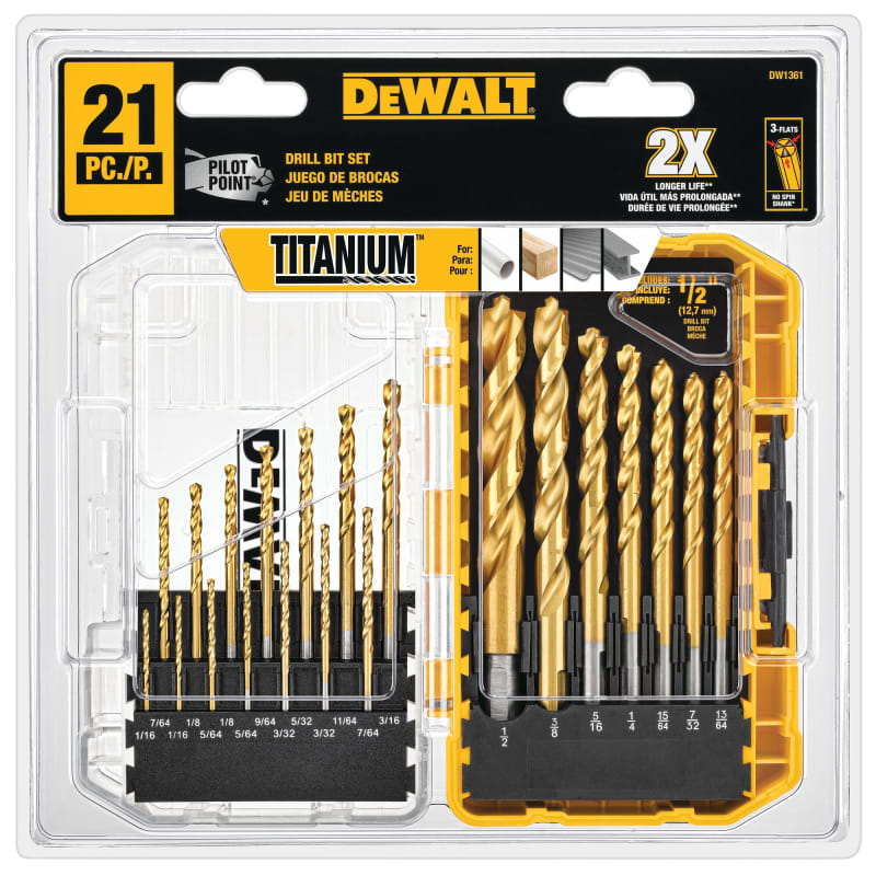 Dewalt drill bit set toolstation hotsell
