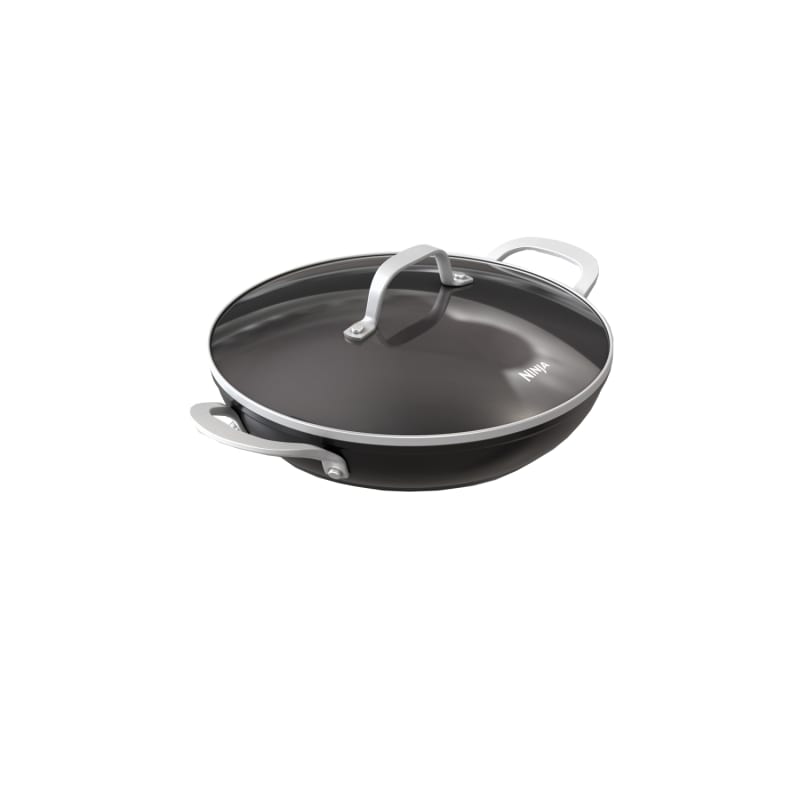 Ninja Foodi Non Stick Anodized Aluminum Coating 3 Piece Frying Pan