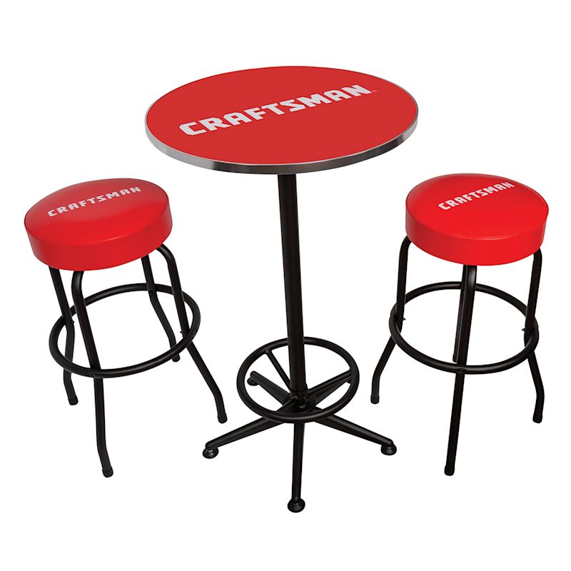 Craftsman shop stool with wheels discount