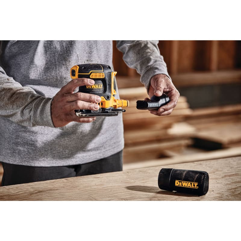 Dewalt cordless sander tool only hot sale