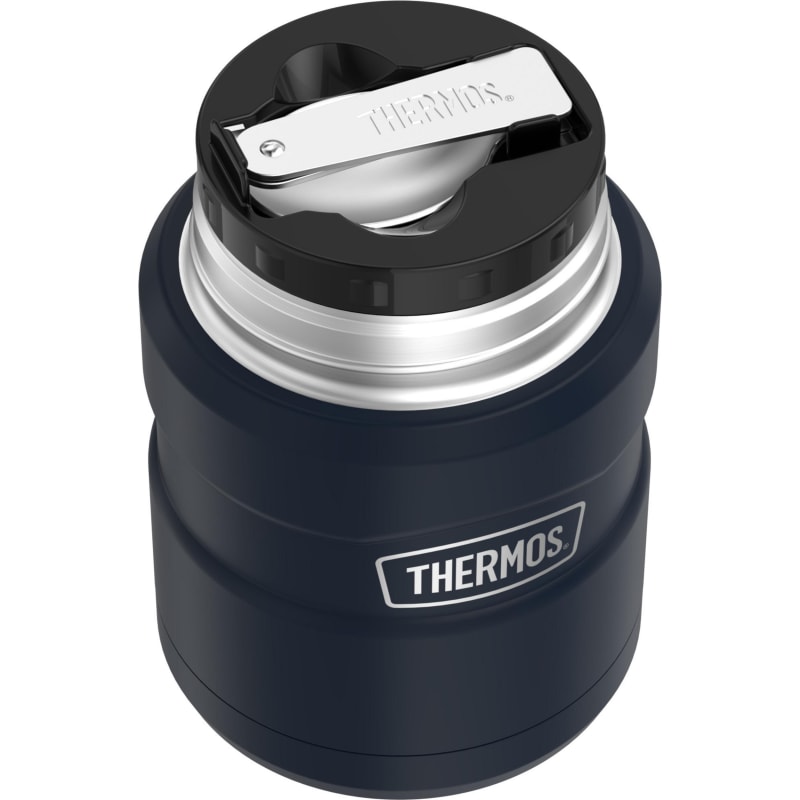 Thermos Stainless Steel Food Jar with Folding Spoon - 16 oz