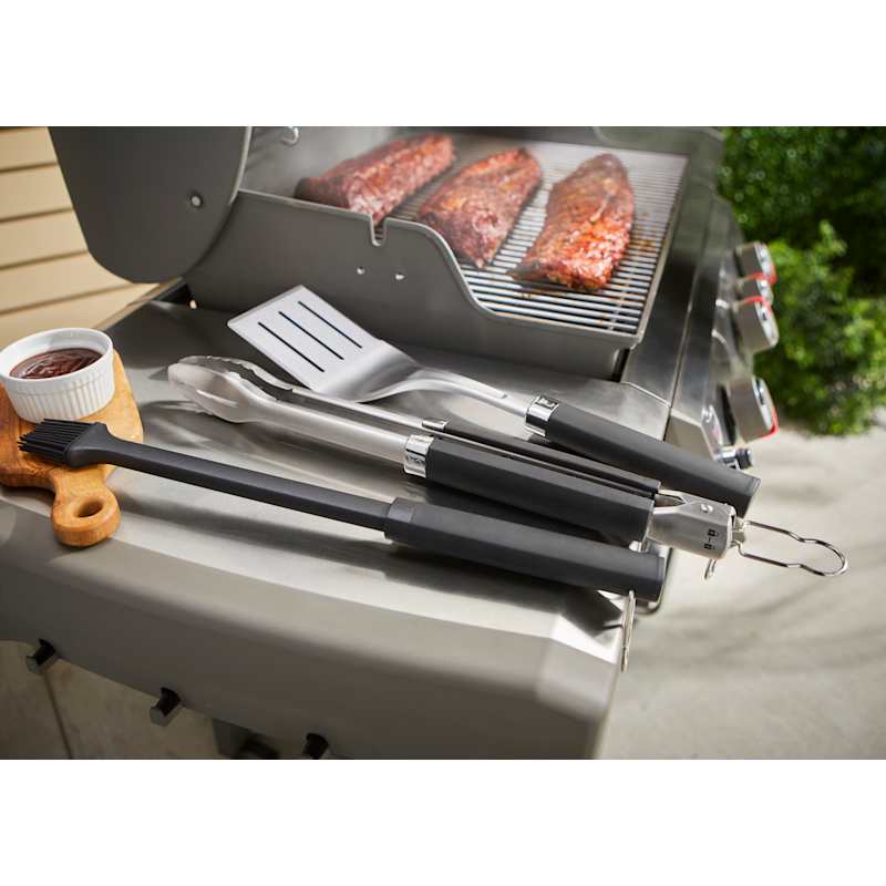 Weber bbq tools set discount