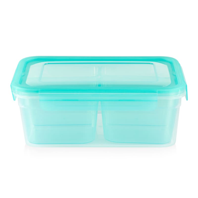Meal Prep Divided 8.5-cup Rectangle Storage Container by SnapWare