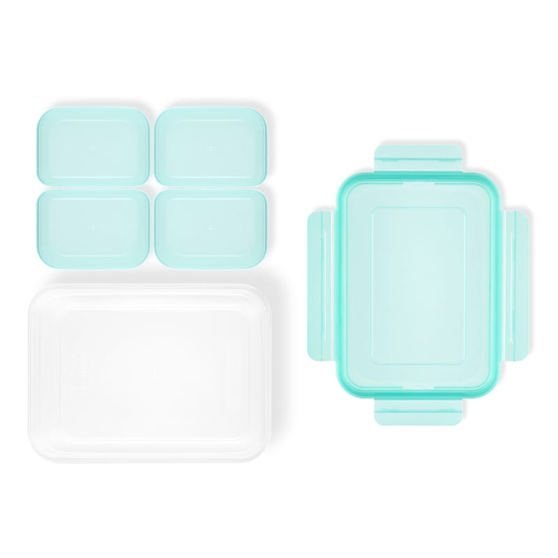 【美品】Tupperware倉庫処分第5弾②詰め合わせ[おまけ付] Meal Prep Divided 8.5-cup Rectangle Storage Container by SnapWare
