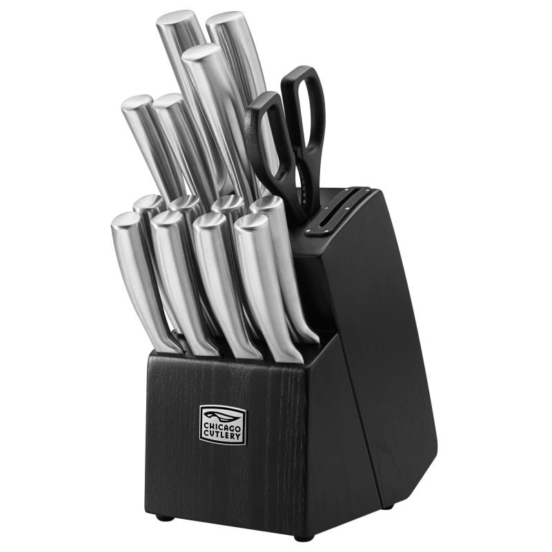 Deco Chef 16 Piece Kitchen Knife Set with Shears, Cutting Board