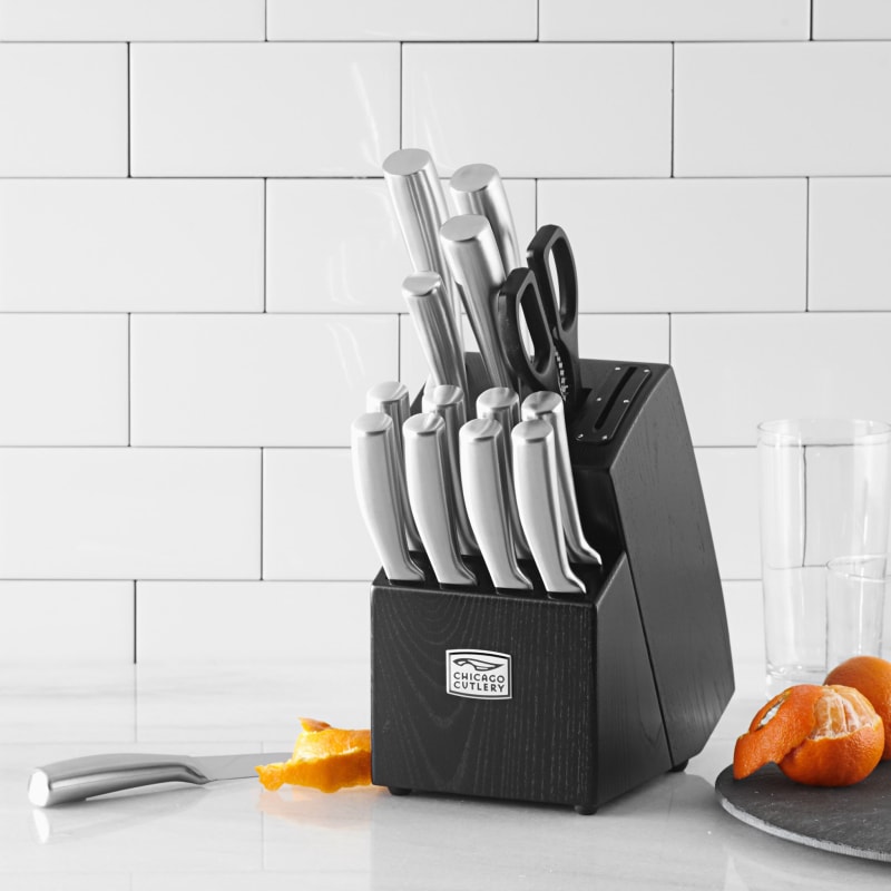 Malden™ 16-piece Stainless Steel Block Set