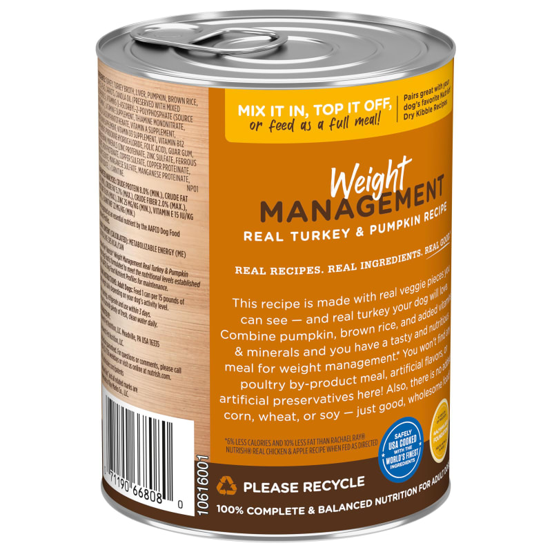 Weight management wet dog food online