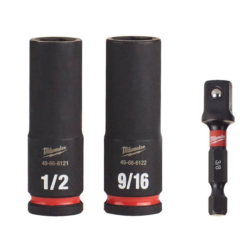 1/2 in. SHOCKWAVE IMPACT DUTY Deep Well Socket Set (3-Pack) 1/2 in. SHOCKWAVE IMPACT DUTY Deep Well Socket Set (3-Pack)