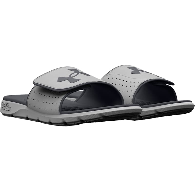 Men s Mod Grey Ignite 7 Slide Sandals by Under Armour at Fleet Farm
