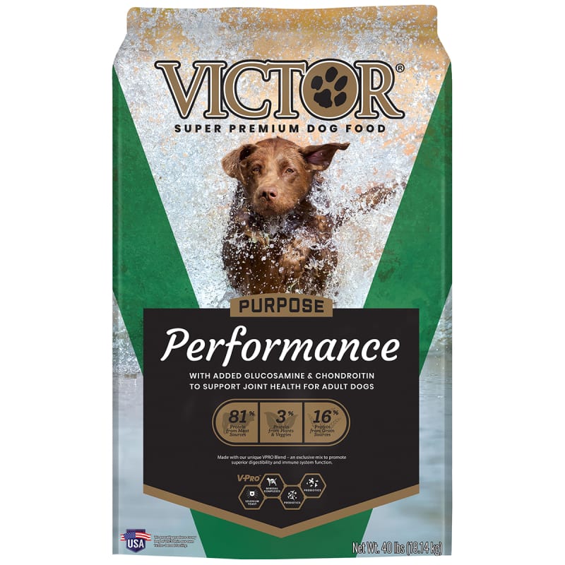 Victor yellow bag dog food hot sale