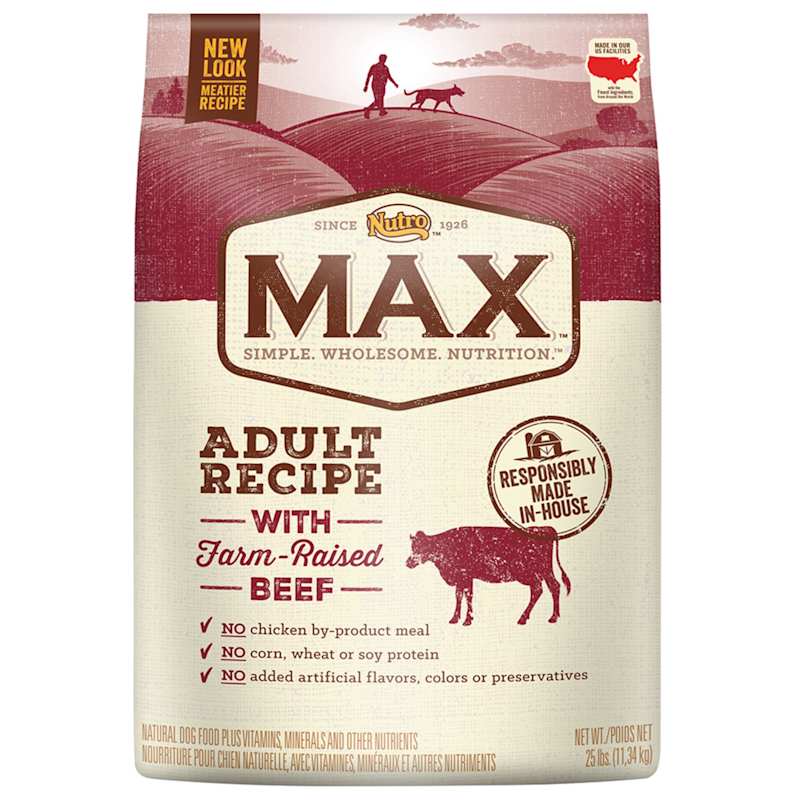 Nutro dog food beef new arrivals