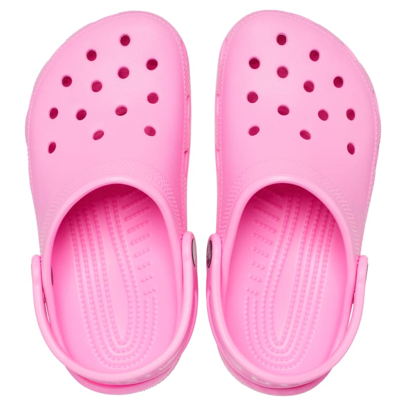 Pink clogs crocs best sale