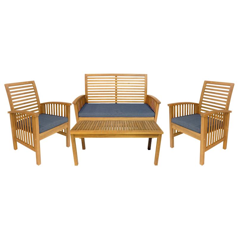 4 Pc. Sequoia Wood Conversation Patio Set