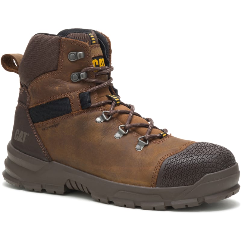 Men s Brown Accomplice Waterproof Work Boots
