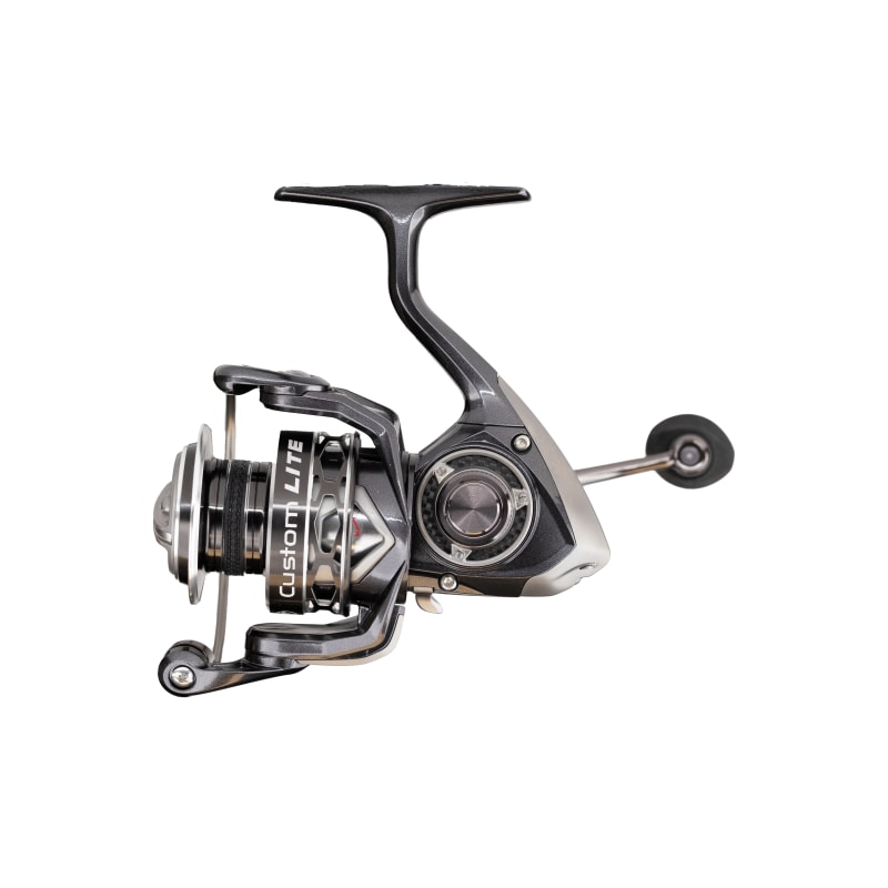 Size 200 Carbon Gray Custom Lite Spinning Reel by Lew's at Fleet Farm