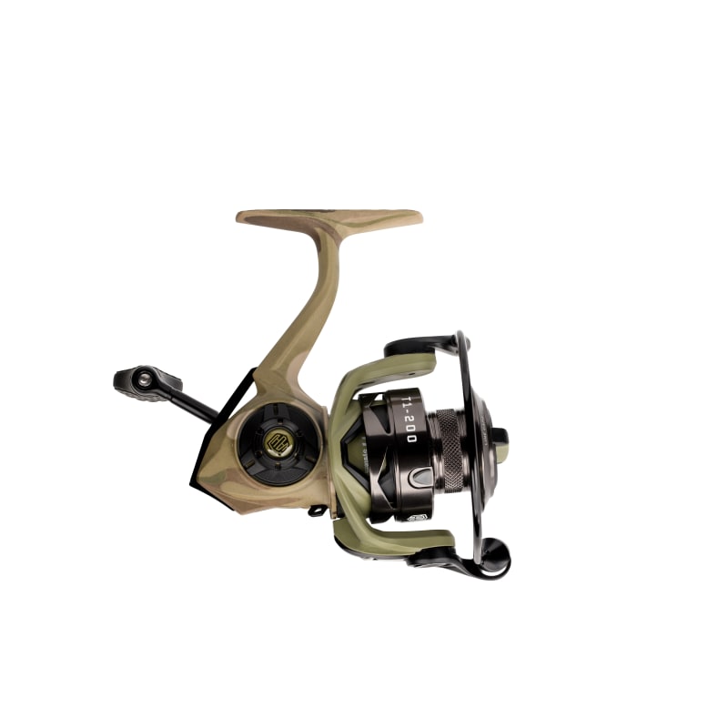 Size 200 Multicam American Hero Tier 1 Spinning Reel by Lew's at Fleet Farm