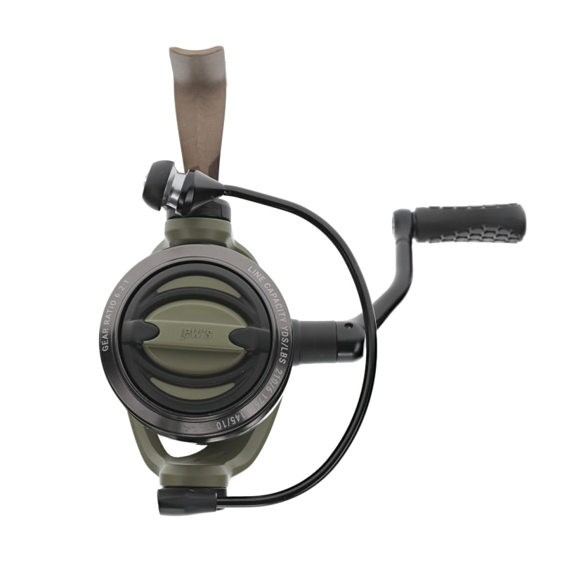 Size 300 Multicam American Hero Tier 1 Spinning Reel by Lew's at Fleet Farm