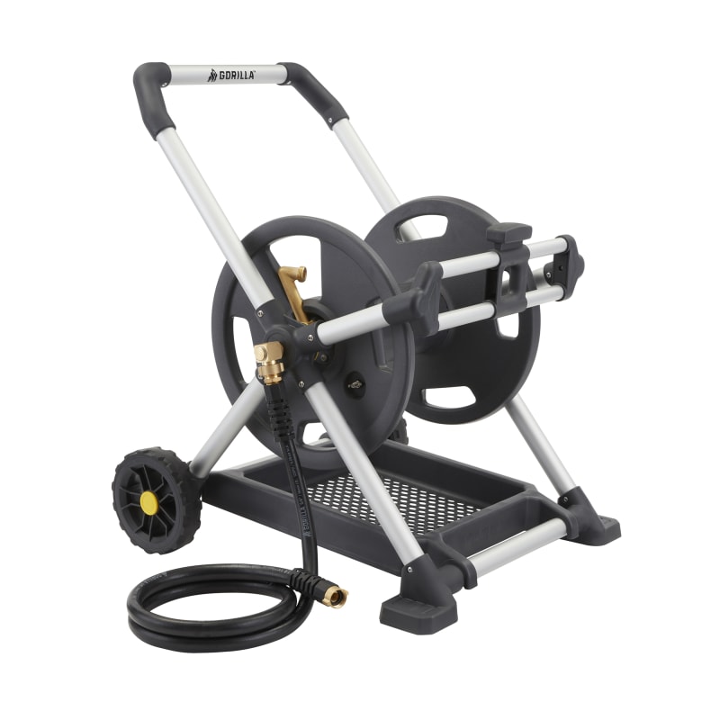 Gorilla 225 ft. Aluminum Zero-Rust Mobile Hose Reel