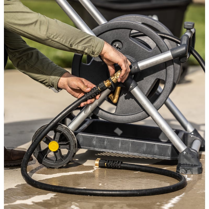 Gorilla 225 ft. Aluminum Zero-Rust Mobile Hose Reel