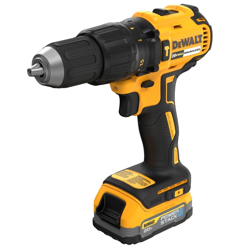20V MAX Compact Hammer Drill Kit w POWERSTACK Battery by DEWALT at Fleet Farm
