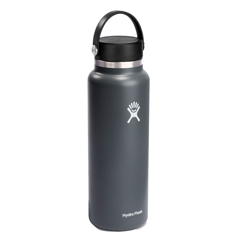 Hydro Flask 40 OZ Wide-Mouth Black Water Bottle